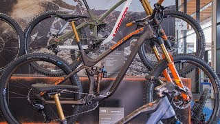 NS Bikes Define Enduro und TrailBikes mit CarbonRahmen Eurobike 2018 [upl. by Flan]