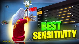 2024 BEST SENSITIVITY FOR HEADSHOT  GARENA FREE FIRE SECRET 200 SENSITIVITY SETTINGS [upl. by Arahahs]