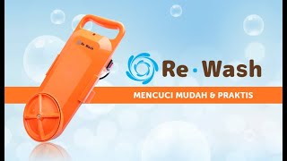 Mesin Cuci Portable yang bisa di bawa kemana saja  ReWash  MNC SHOP Official [upl. by Savell]