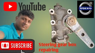 Steering gear box repair  Volvo steering gear box  steering gear box kyse repair kare [upl. by Atinehs]