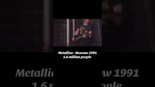 Metallica  Moscow 1991 metal metalhead metallica heavymetal rockmusic rock rockinterview [upl. by Crenshaw]