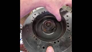 Old Johnson V4 Outboard Stator Test and Removal revised [upl. by Lobell]