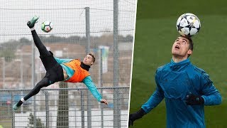 Cristiano Ronaldo In Training 2018  SkillsTricksGoals  Freestyle HD [upl. by Gorton]