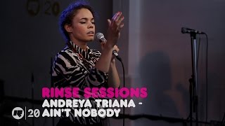 Andreya Triana  Aint Nobody — Rinse Sessions [upl. by Lacee]