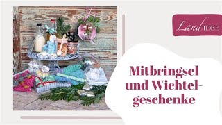 Wichtelgeschenke Mitbringsel Weihnachtsideen AprikosenLebkuchenSahnelikör [upl. by Ecirtnahs]