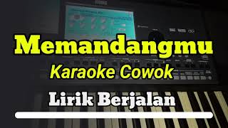 karaoke memandangmu nada cowok [upl. by Keemahs]