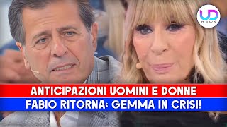 Anticipazioni Uomini e Donne Fabio Torna In Studio Gemma Furiosa [upl. by Chavaree]