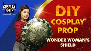 How to make Wonder Womans Shield  DIY Cosplay Prop [upl. by Kier]