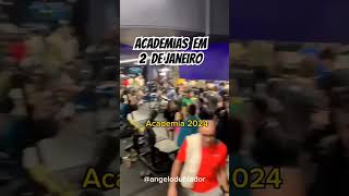 Academias em 2 de Janeiro de 2024 [upl. by Eidnew]