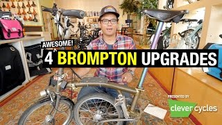 Sweet Titanium Brompton Upgrades [upl. by Katalin]