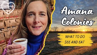 Exploring the Amana Colonies Iowa  What to do see and eat [upl. by Phyllys]