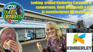 Look around some campervans at Kimberley Caravans  DarlingtonSept 2024 [upl. by Enneicul653]