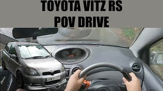 Toyota Vitz RS POV Drive [upl. by Niret209]