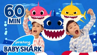 Baby Shark Doo Doo Doo and More  Compilation  Baby Shark 1 Hour  Baby Shark Official [upl. by Bunting]