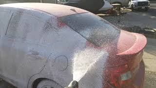 Satisfying Foam Cannon Spray  MTM SGSS28 w PF22 [upl. by Aleafar]