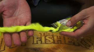 Fly Tying Material Rabbit Zonkers Texas Cut [upl. by Nollid]