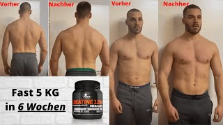 Kreatin 6 Wochen Selbstexperiment  Creatine 6 Weeks Transformation 2021 [upl. by Gibbeon771]