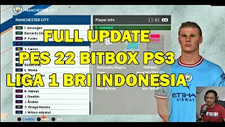 PES 2022 BITBOX PS3 FULL UPDATE [upl. by Nyltiak367]