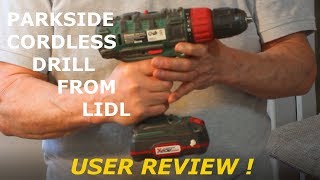 Parkside cordless drill from Lidl  User review [upl. by Dennis]