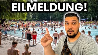 Schlägerei im Freibad in Berlin 😱🔥 Gropiusstadt Neukölln [upl. by Boggers584]