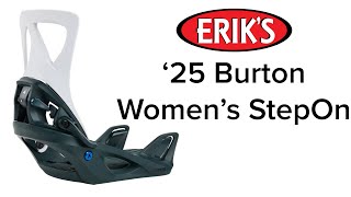 2025 Burton Womens Step On Snowboard Bindings [upl. by Eirrot]