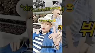 V and yoongi dramatic clip🤣🤣Vyoongifunnybtsbtsshortviral [upl. by Airdnaz]