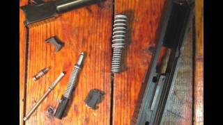 Glock Cleaning 2 Slide Disassembly [upl. by Casia316]