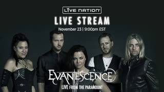 Watch a Live Stream with Evanescence on Nov 23rd [upl. by Yruama]