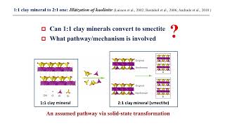 Transformation of 11 type clay minerals into smectite under hydrothermal condition H He et al [upl. by Raina]