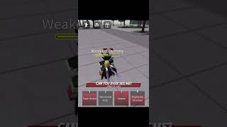 One shot friendly ninja combo REMAKE roblox capcut strongestbattlegrounds [upl. by Nolita]