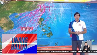 Maulang weekend muling paghandaan  Weather update today as of  Unang Balita [upl. by Eibber562]