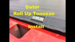 Gator Roll Up Tonneau Cover Install  Chevy Silverado [upl. by Atinor699]