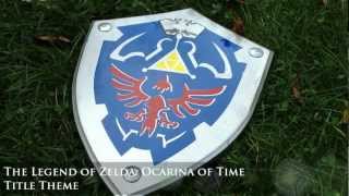 The Legend of Zelda Hylian Shield Replica Wood [upl. by Alel801]