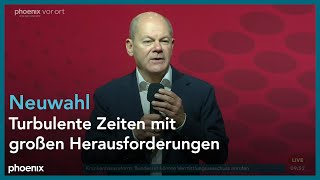 Statement von Olaf Scholz auf dem DEMOKommunalkongress  221124 [upl. by Frankie]