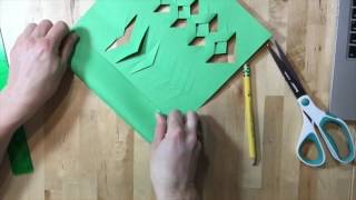 Simple Kirigami tutorial [upl. by Celisse]