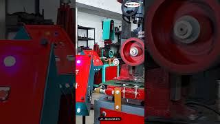 Automatic Belt Polishing Machine Abrasive Belt Grinder Hinges Polishing Machine Manufacture Rajkot [upl. by Ignatzia673]