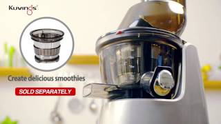 Kuvings Whole Slow Juicer Elite C7000 Series  Multipurpose Attachments [upl. by Kiri]