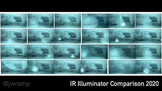 IR Illuminator Comparison 2020 [upl. by Annayt631]