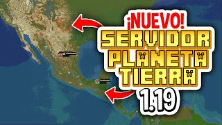 ✅ NUEVO SERVIDOR SURVIVAL de Minecraft del PLANETA TIERRA a ESCALA REAL 119 [upl. by Atteuqehs233]