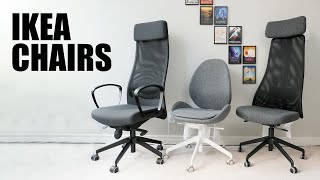 200 Budget IKEA Office Chairs Comparison  MARKUS JÄRVFJÄLLET HATTEFJÄLL [upl. by Reisinger823]