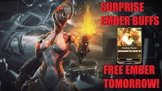 WARFRAME FREE EMBER  NEW Overguard Ember Buffs READ PINNED COMMENT  Jade Shadows [upl. by Lessur]