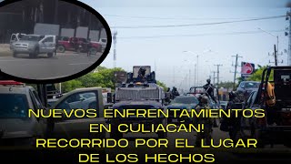 Enfrentamientos en la zona sur de Culiacán recorrido por los hechos [upl. by Kirven]