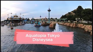 Aquatopia Ride Tokyo DisneySea 🌏 Japan 2022 [upl. by Eimyaj]