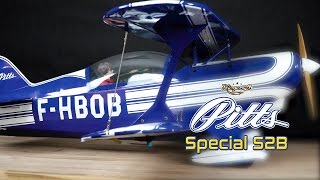 Kingcraft Pitts Special S2B 1200mm 47quot ARF  HobbyKing Product Video [upl. by Nivrag]