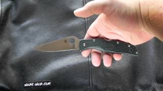 Spyderco Endura 4 British Racing Green Handle 189ZDP Steel Plain Edge SC10PGRE [upl. by Suiravaj]