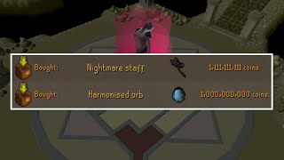 Testing The Harmonised Nightmare Staff NEW OSRS Weapon [upl. by Gitel573]