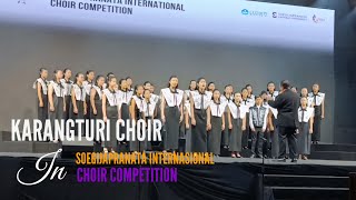 KARANGTURI CHOIR In SOEGIJAPRANATA INTERNASIONAL CHOIR COMPETITION [upl. by Cohin]