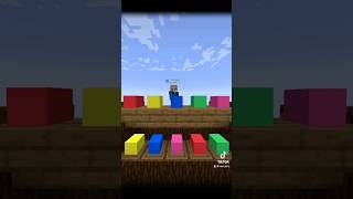 color matching gone… interesting part 1 funnymoments minecraft minecraftshorts gaming fyp [upl. by Alberik]