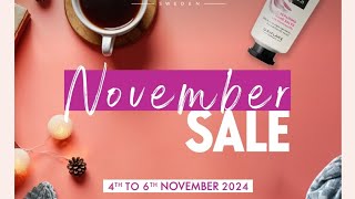 ORIFLAME NOVEMBER first salesflyer 2024 November sale oriflamenewproducts [upl. by Eibbed697]