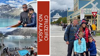 Cruzeiro no Alasca  Juneau  Skagway  Geleiras Parte 2 [upl. by Attenweiler]